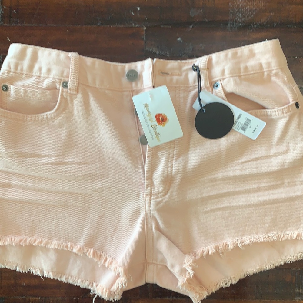 Blush colored shorts